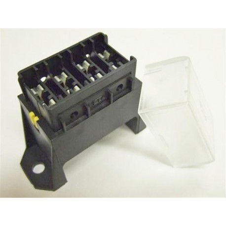 12V 4 Way Standard Blade Fuse Holder