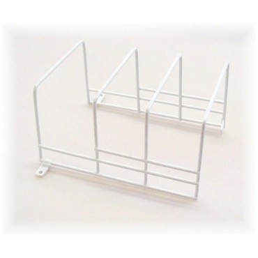PVC Coated Wire 3 Position Plate Holder - Ideal for Caravans, etc.
