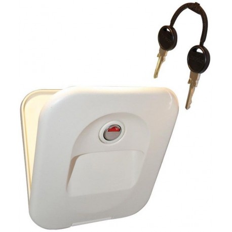 Thetford Cassette Toilet Waterfill (Flush) Door - Ivory - Part 23791-57