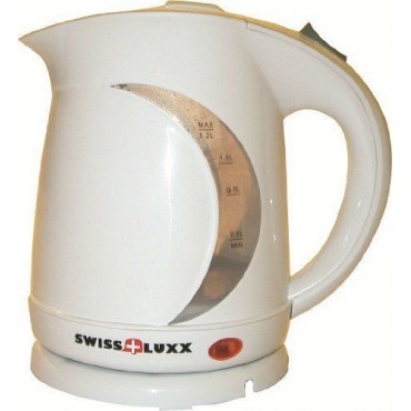 Low Wattage Swiss Lux 1.2l Cordless White Jug Kettle