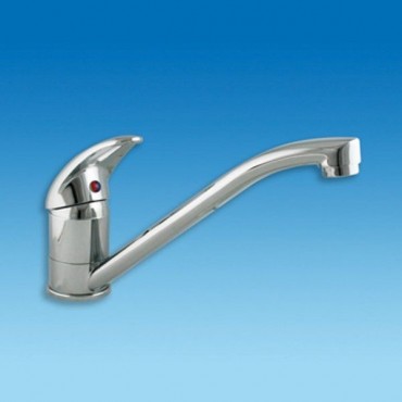 Single Lever Chrome Monobloc Kitchen Mixer Tap