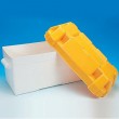 Large Battery Box with Divider & Straps