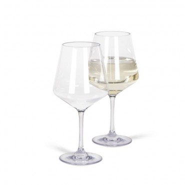 Kampa Soho Acrylic 440ml White Wine Glasses - Pack of Two