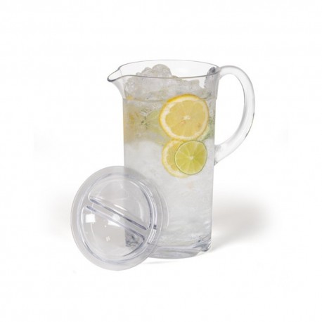 Polycarbonate Tall Drinks Pitcher / Jug with Lid