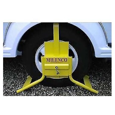 Milenco M15 XL Wheel Clamp - Fits 15" Motorhome Wheels