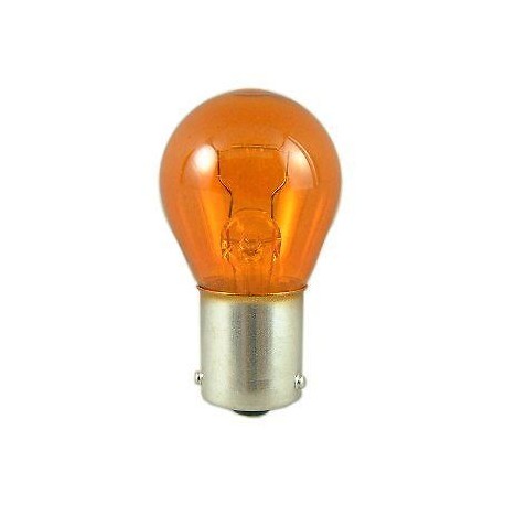 Single Contact Bulb 12V 21W Ba15s 15mm BASE - Amber