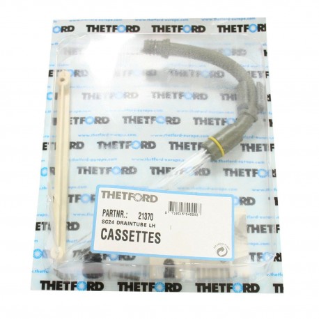 Thetford Cassette Toilet C2 & C4 range Drain Tube (Left Hand) - Part 21370
