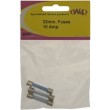 Pack Of Three Glass Fuses - 32mm 10A