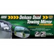 Car / Caravan Deluxe Dual Extension Towing Mirror - Convex & Flat Glass