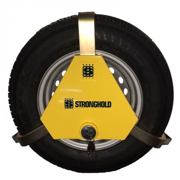 Stronghold Apex Triangular Sold Secure Wheel Clamp for 13 - 15" Wheels