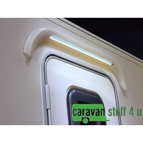 Led Over Door Awning White Light & Gutter