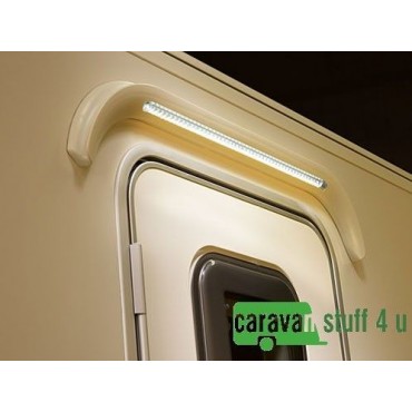 Led Over Door Awning Magnolia Light & Gutter