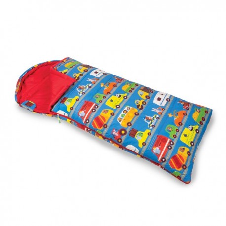 Childs Sleeping Bag with Stuff Sac - Animal Traffic