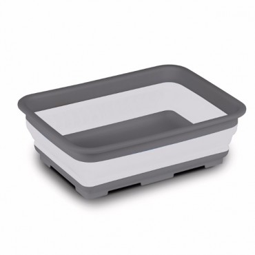 Rectangular Large Washing Up Bowl - Grey