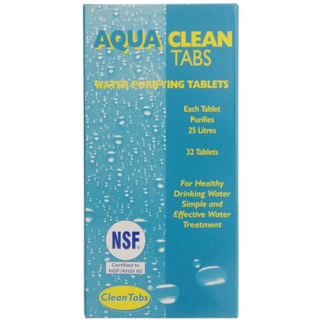Aqua Clean Tabs Water Purfication Tablets