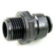 Push-Fit Straight Adaptor 1/2" Bsp -12mm