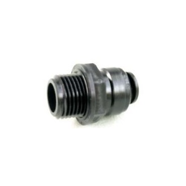 Push-Fit Straight Adaptor 1/2" Bsp -12mm