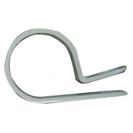 W4 Pipe "P" Clips - Pack Of Five - upto 19mm Diameter