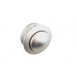 Small Caravan Push Button Cupboard Door Lock - Nickle Finish