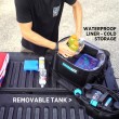 RinseKit Lux 3 Gallon Portable Portable Pressurised Shower Kit with Soft Tote