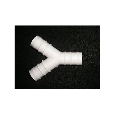 Y Piece Water Pipe - 1/2" 12mm Barbed