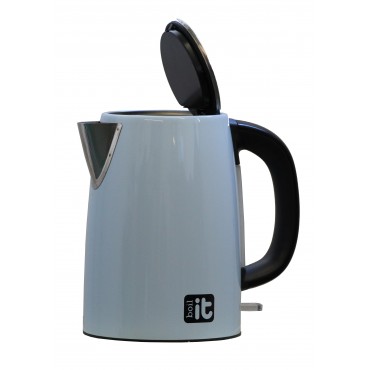 ViaMondo Boil it Stainless Steel 1.7 Litre Cordless Blue Kettle