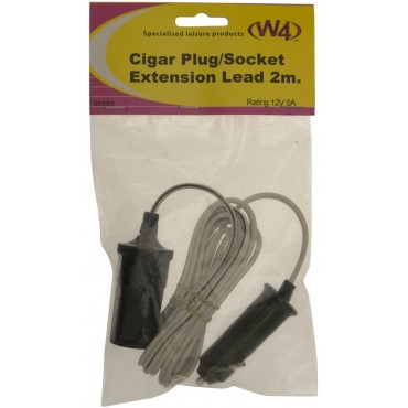 Cigar/Cigarette Lighter Extension Lead - 2m