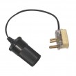 Caravan Plug To Cigar Socket Convertor 3-Pin (W4ai2)