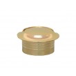 Push Button Cupboard Door Lock - Gold Effect Finish