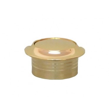 Push Button Cupboard Door Lock - Gold Effect Finish