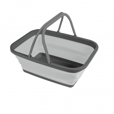 Kampa Large Folding Silicone Washing Up Bowl - Grey