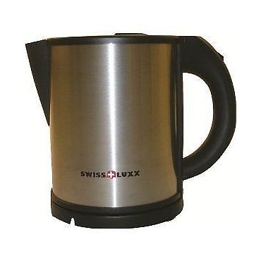 Low Wattage Swiss Luxx 1.0l Cordless Stainless Steel Jug Kettle