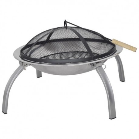 Sunncamp Portable Fire Pit with Fold Away Legs