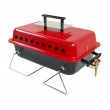 Red Lid Table Top Barbeque with Lava Rock