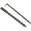 Tent / Awning Steel Rippled Steel Angled Peg Pk3 - 8"