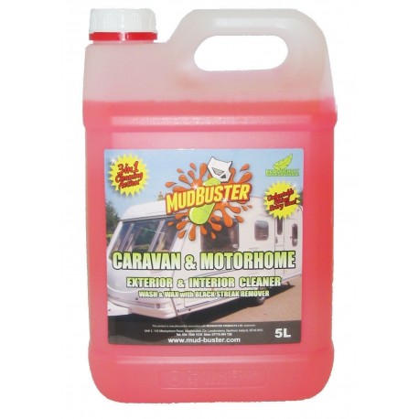 MUD BUSTER Caravan & Motorhome Cleaner 5ltr Bulk - Exterior & Interior Cleaner