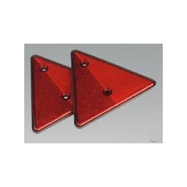 Caravan Trailer Rear Reflector Triangles (Pack Of 2)