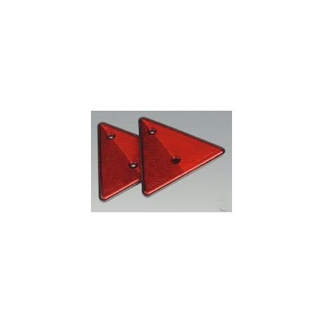 Rear Reflectors Triangles - Pk of 2