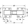 Concealed Unsprung Hinge 90 Deg