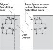 Concealed Unsprung Hinge 90 Deg