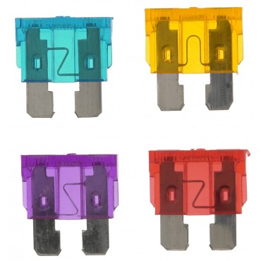 Mixed Pack Of Standard Blade Fuses