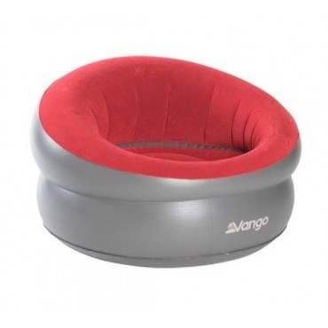 Vango Inlfatable Donut Fun Camping Chair - Carmine Red