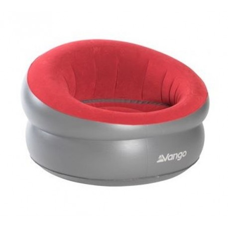 Vango Inlfatable Donut Fun Camping Chair - Carmine Red