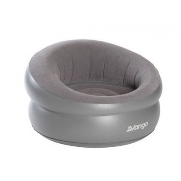 Vango Inlfatable Donut Fun Camping Chair - Nocturne Grey