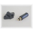 Hella Style 12v Single Pole Plug & Surface Mounted Socket