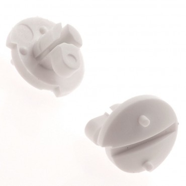 Dometic Caravan Fridge Vent White Locking Screws - 44990000158