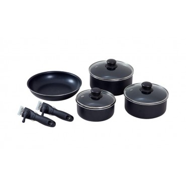 Isabella Nine-Piece Saucepan Set