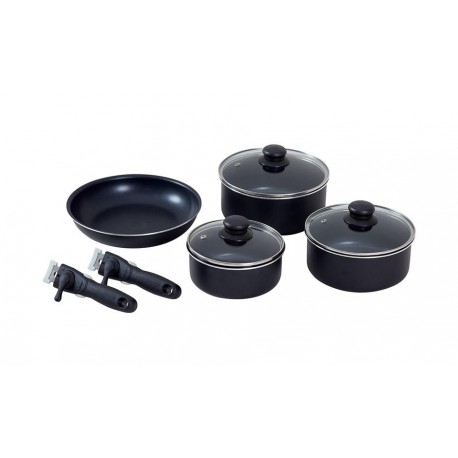 Isabella Nine-Piece Saucepan Set