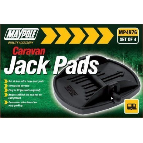 Caravan Feet - Extra Large -Jack Pads - Set of Four