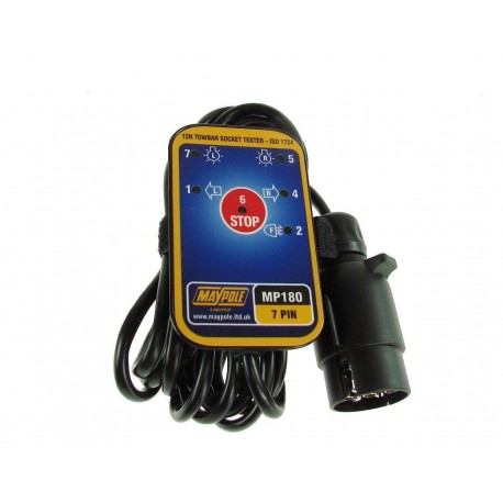 12N Towbar Socket Electrical Tester with 3.5m Cable